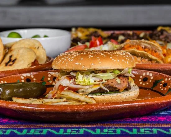 Hamburguesa al carbón