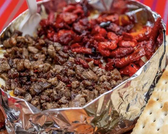 Papa asada al carbón