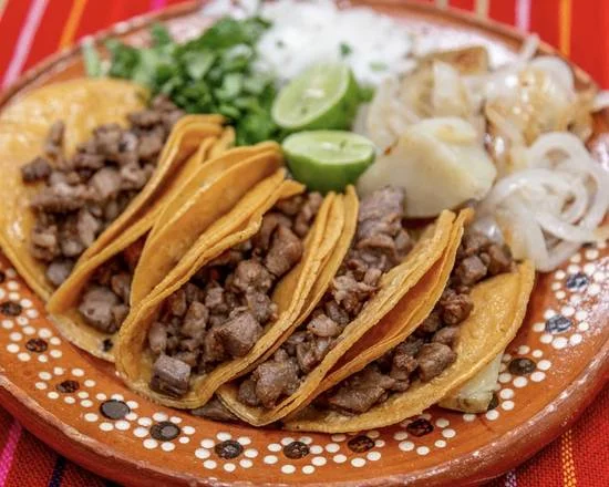Orden de tacos de bistec